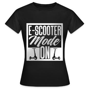 E Scooter Scooter Scooter Scooter électrique - T-shirt Femme - noir - Devant - AI Model Female 172 dark (172cm)