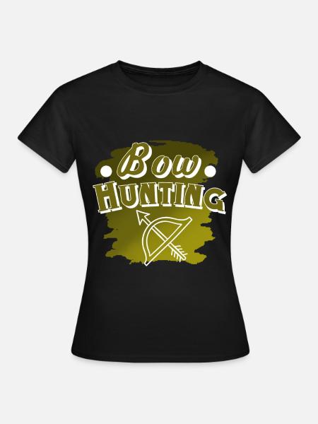 Bow Hunting - Frauen T-Shirt - Schwarz