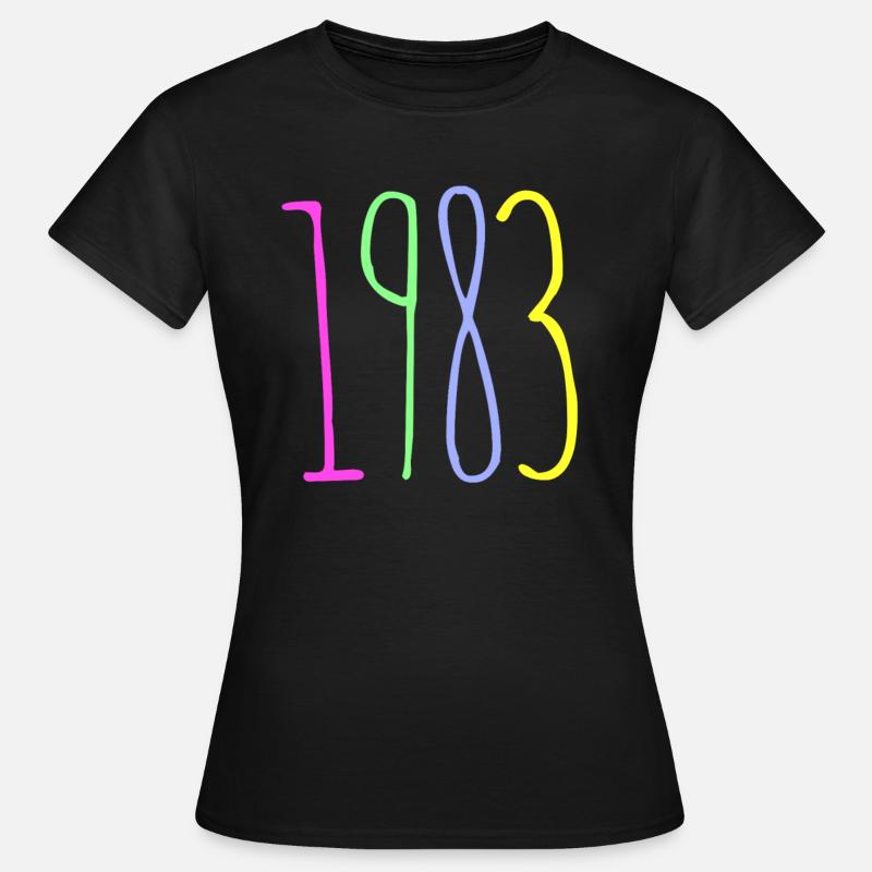 1983 - Women's T-Shirt - black