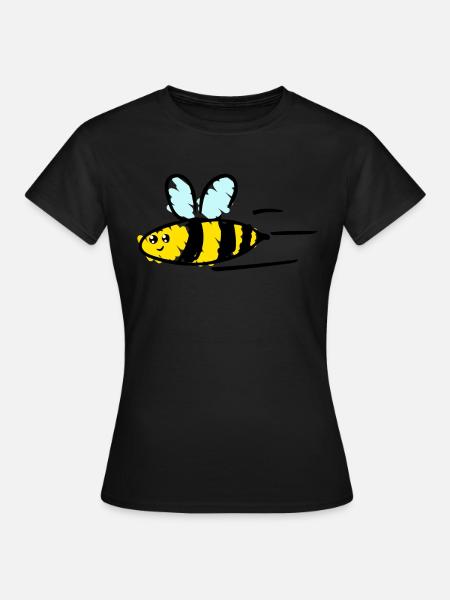 Biene - Frauen T-Shirt - Schwarz