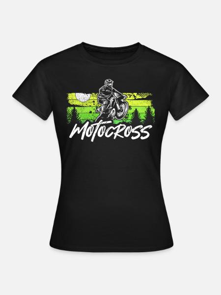 Motocross Motorcross Motocross motocross cadeau - T-shirt Femme - noir