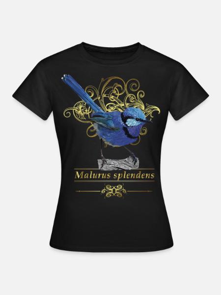 Herrlicher Maluro - Frauen T-Shirt - Schwarz