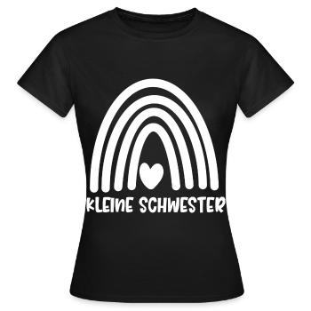 Kleine Schwester - Frauen T-Shirt - Schwarz - Vorne - AI Model Female 172 dark (172cm)
