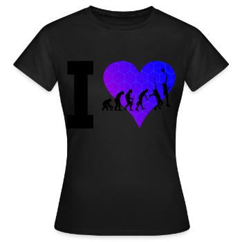 Paddle Racket Paddle Paddle Tennis Men - Women's T-Shirt - black - Front - AI Model Female 172 dark (172cm)