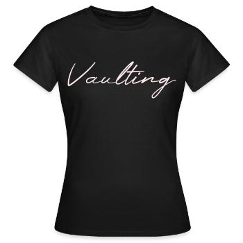 Voltige Cheval Volti - T-shirt Femme - noir - Devant - AI Model Female 172 dark (172cm)