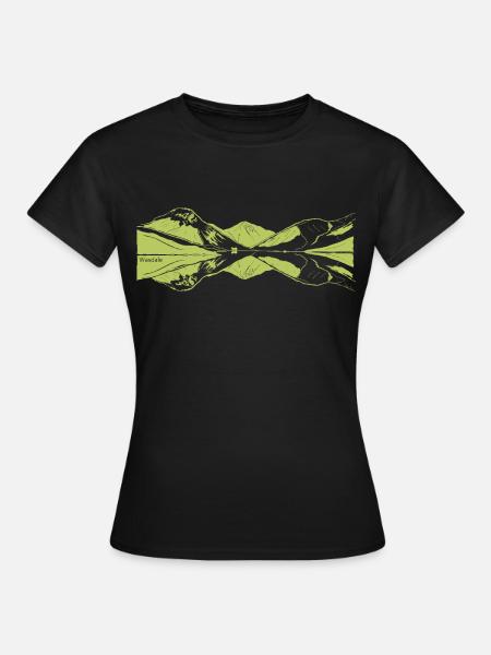 Wasdale view - Women's T-Shirt - black