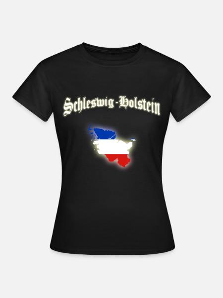 Schleswig-Holstein - Frauen T-Shirt - Schwarz