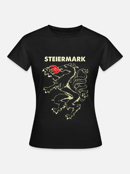 Steiermark - Frauen T-Shirt - Schwarz
