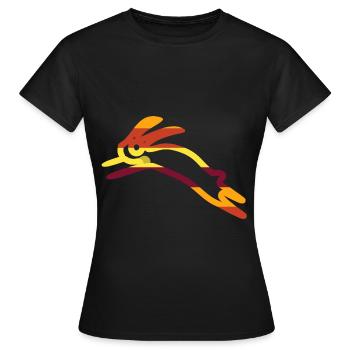 Hare - Women's T-Shirt - black - Front - AI Model Female 172 dark (172cm)
