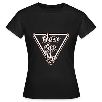 disant - T-shirt Femme - noir - Devant - AI Model Female 172 dark (172cm)