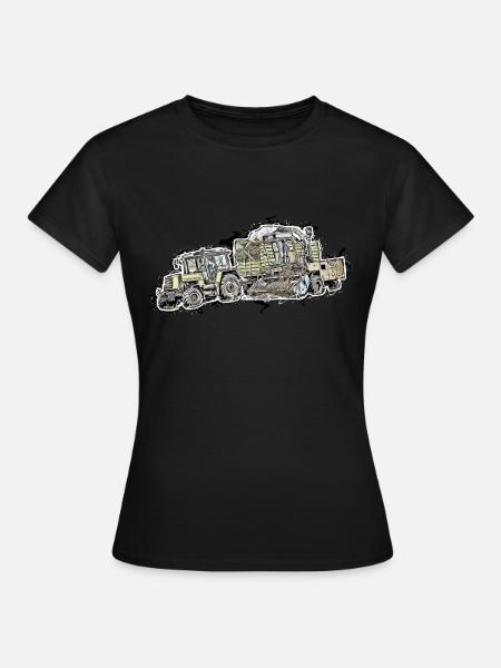 ZT325 + E281 - Frauen T-Shirt - Schwarz