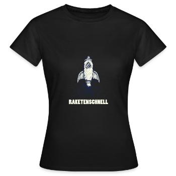 missiles rapides - T-shirt Femme - noir - Devant - AI Model Female 172 dark (172cm)