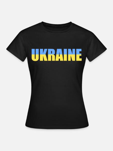 ukraine - Women's T-Shirt - black