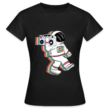 Sind Sie ein Fan der Astronomie? Ein - Frauen T-Shirt - Schwarz - Vorne - AI Model Female 172 dark (172cm)