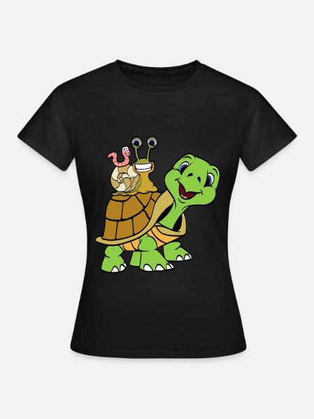 Neuheit Merch. Lustige - Frauen T-Shirt - Schwarz