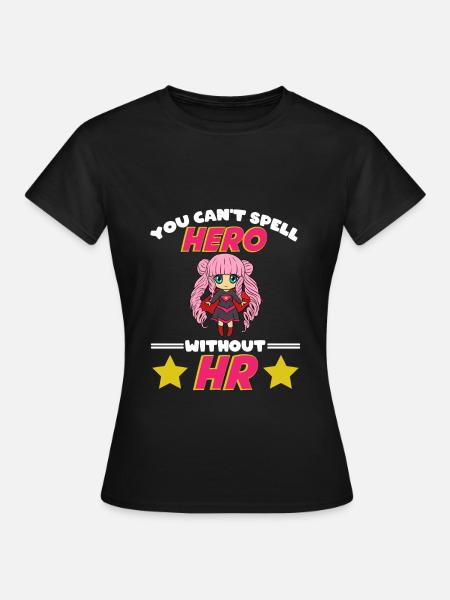 Employment Hire Worker Staff Company Design Spell - Frauen T-Shirt - Schwarz