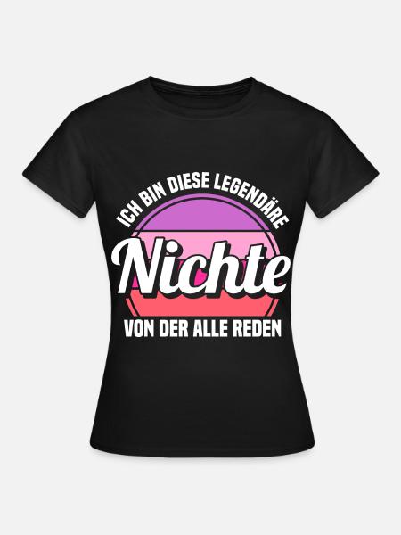 Nichte - Frauen T-Shirt - Schwarz