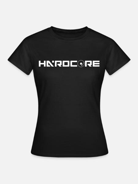 hard-core6 - T-shirt Femme - noir