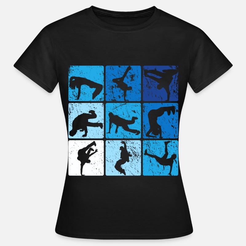 break dancing - Women's T-Shirt - black