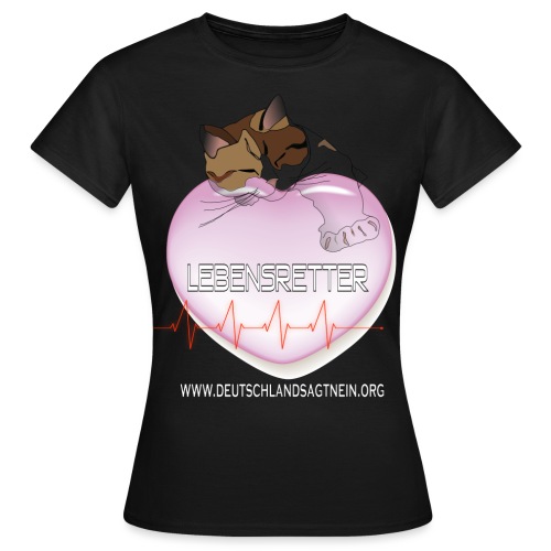 Lebensretter Katze - Frauen T-Shirt