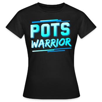 POTS Patient POTS Warrior - Women's T-Shirt - black - Front - AI Model Female 172 dark (172cm)