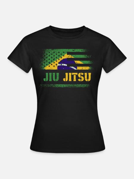 BJJ Brasilianischer Jiu Jitsu Jiu Jitsu Kämpfer - Frauen T-Shirt - Schwarz