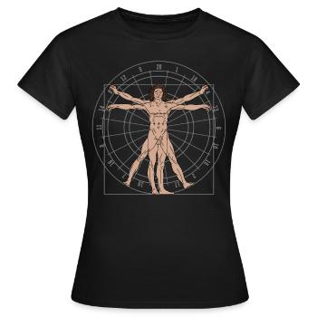 Équipe de fléchettes Association de fléchettes - T-shirt Femme - noir - Devant - AI Model Female 172 dark (172cm)
