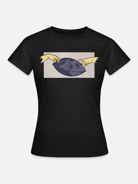 Handpan Drums Cool Handpan Player - T-shirt Femme - noir