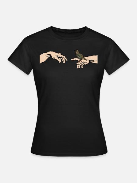 Star Vogel des Jahres Common starling - Frauen T-Shirt - Schwarz