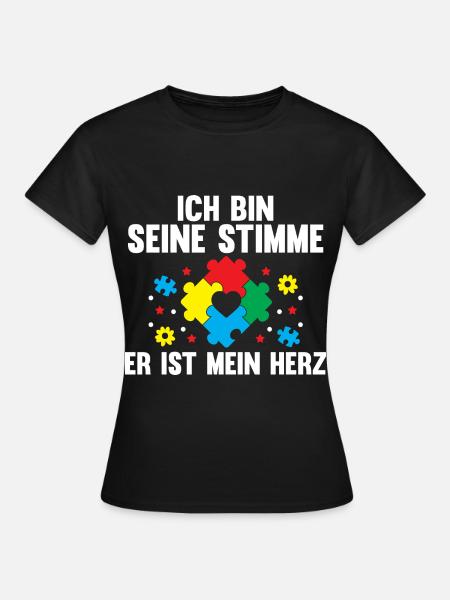 Autismus Autist Autisten - Frauen T-Shirt - Schwarz