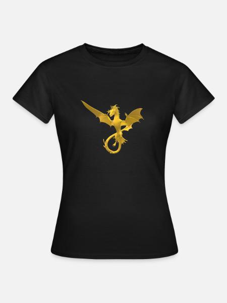 Dragon - Frauen T-Shirt - Schwarz