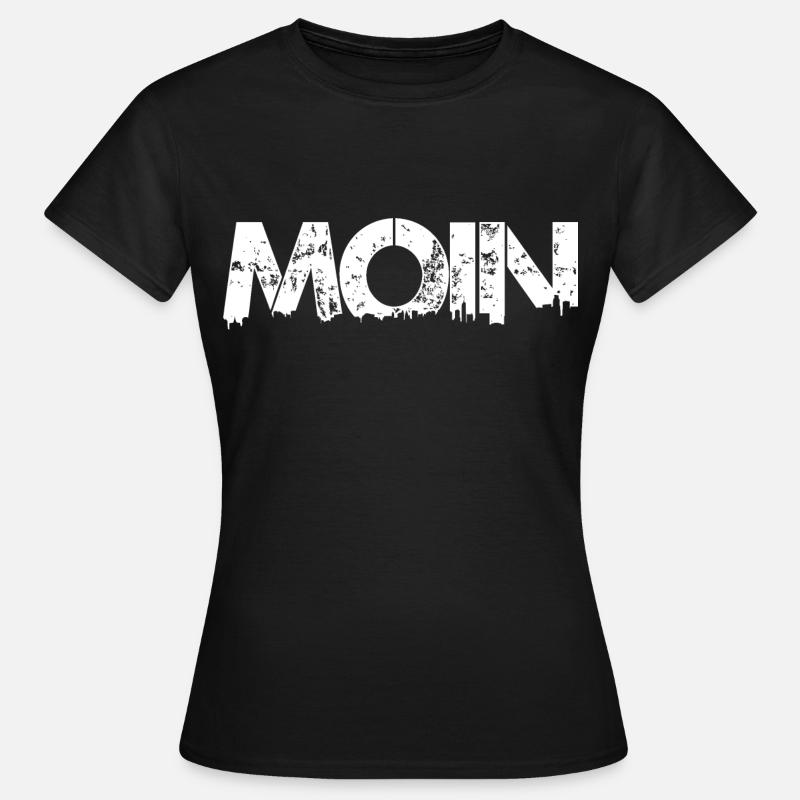 MOIN w - Frauen T-Shirt - Schwarz
