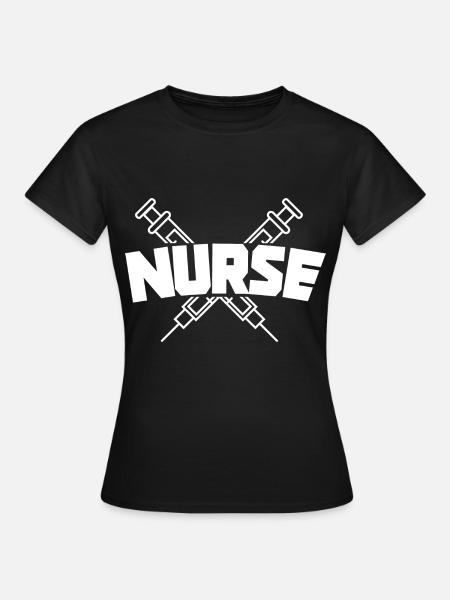 Je suis infirmière - Cadeau d’infirmière - T-shirt Femme - noir