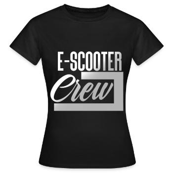 E Scooter Scooter Scooter Scooter électrique - T-shirt Femme - noir - Devant - AI Model Female 172 dark (172cm)
