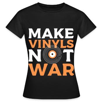 Platines - T-shirt Femme - noir - Devant - AI Model Female 172 dark (172cm)