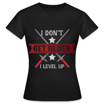 Live Action Jeu de rôle Larp Larper Fantasy - T-shirt Femme - noir - Devant - AI Model Female 172 dark (172cm)