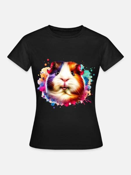 Cavia - Vrouwen T-shirt - zwart