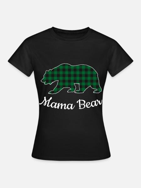 Mama Bear - Frauen T-Shirt - Schwarz