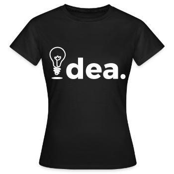 technology - Women's T-Shirt - black - Front - AI Model Female 172 dark (172cm)