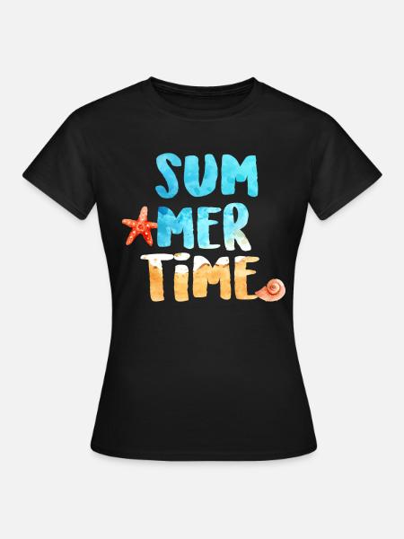 Urlaub - Frauen T-Shirt - Schwarz
