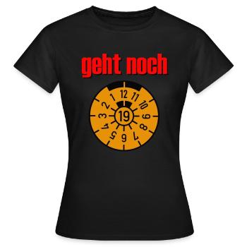Technische Hauptuntersuchung Geht noch - Frauen T-Shirt - Schwarz - Vorne - AI Model Female 172 dark (172cm)