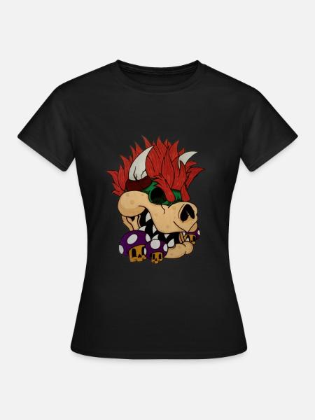 Dead Bowser - Frauen T-Shirt - Schwarz