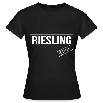 Palatinat Riesling - T-shirt Femme - noir - Devant - AI Model Female 172 dark (172cm)