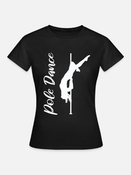 Pole Dance - T-shirt Femme - noir