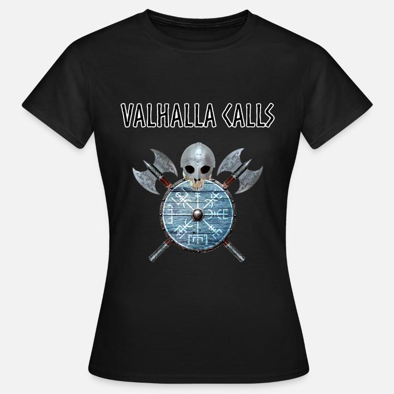 Valhalla calls - Women's T-Shirt - black
