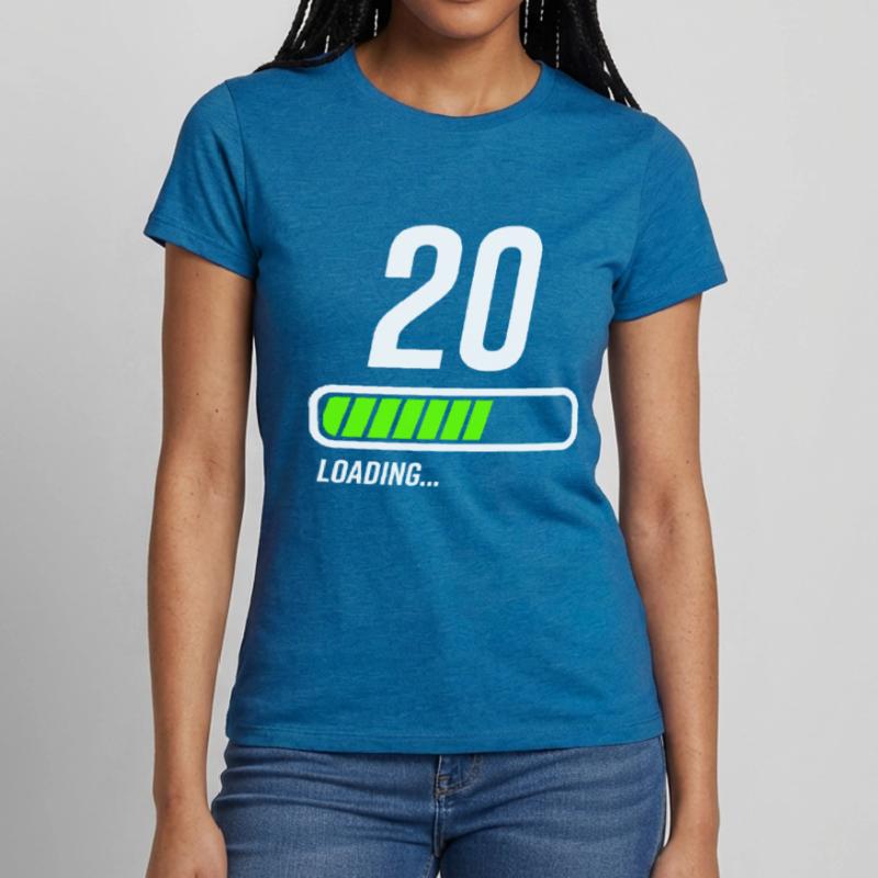 20th Birthday Loading Loading Beam Women's T-Shirt