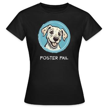 Caregiver failure - Women's T-Shirt - black - Front - AI Model Female 172 dark (172cm)