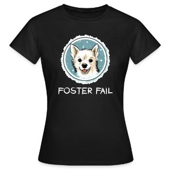 Caregiver failure - Women's T-Shirt - black - Front - AI Model Female 172 dark (172cm)