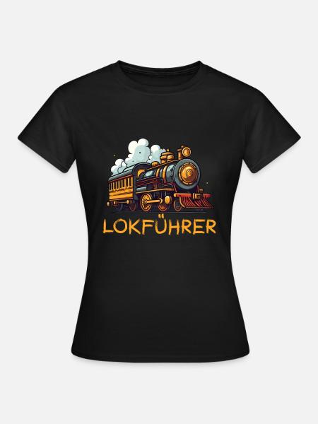 Eisenbahner - Frauen T-Shirt - Schwarz