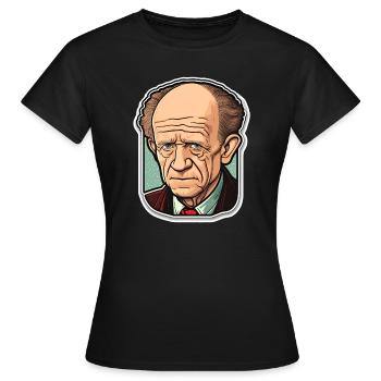 Heisenberg Physiker - Frauen T-Shirt - Schwarz - Vorne - AI Model Female 172 dark (172cm)